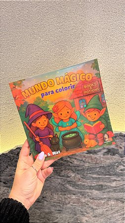 Mundo Mágico - Para colorir