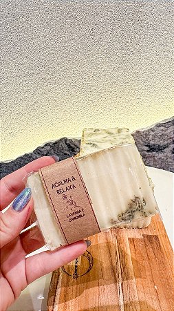 Sabonete Natural - ACALMA E RELAXA