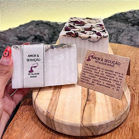 Sabonete Natural - AMOR E SEDUÇÃO