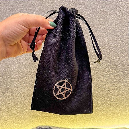 Saco para Tarô com Pentagrama