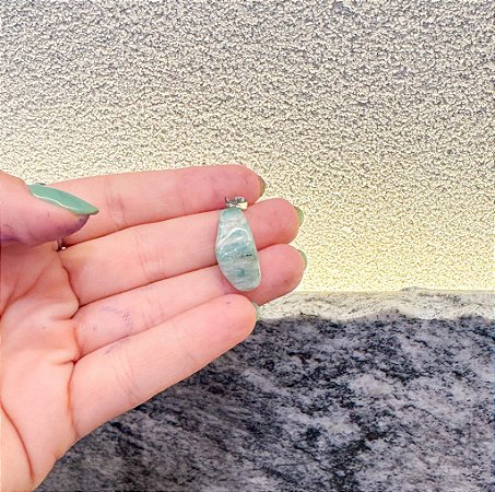 Pingente de Amazonita e/ou Signo Virgem