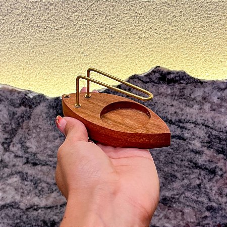 Queimador de Palo Santo e incensário formato gota