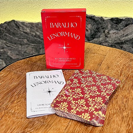 Baralho Lenormand - 36 cartas