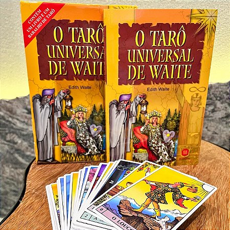 Tarô Universal de Waite - Opção com livro ou somente cartas