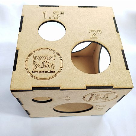Medidor de Balão até 4.5" em MDF 3mm