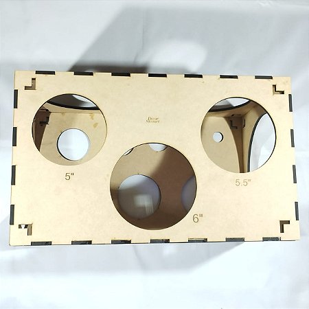 Medidor de Balão até 10" em MDF 3mm