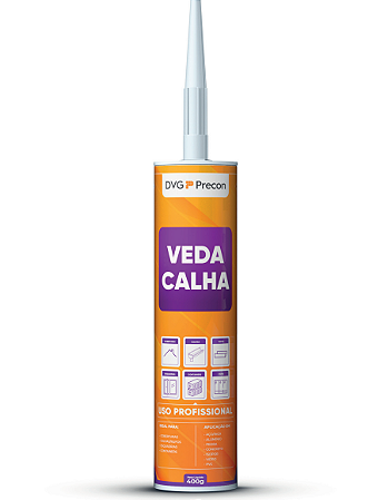 Veda Calha - Uso profissional Cinza 360g Precon