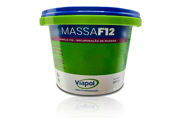 Massa Madeira F12 Viapol Cerejeira 400g