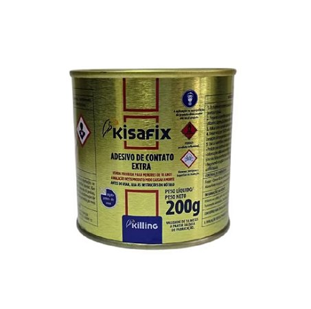 Adesivo De Contato Extra 200g Kisafix