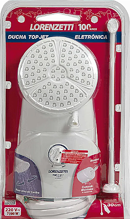 Chuveiro Top Jet Eletrônica 127v 5500w - Lorenzetti
