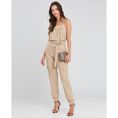 calça de bolso lateral