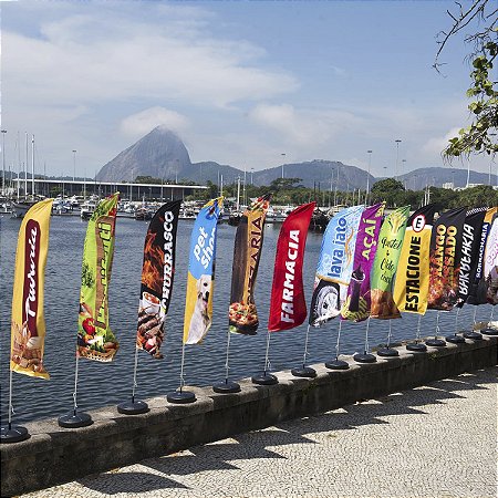 Wind Banner Kit Completo M