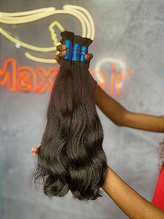Cabelo Liso Ondulado com Leves Ondulações 50g