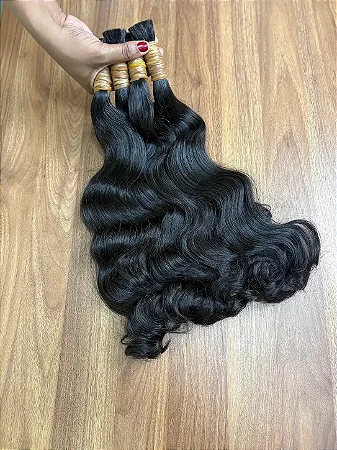 Cabelo Vietnamita Double Drown - Ondulado - 100g