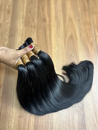 Cabelo Vietnamita Double Drown - Liso - 100g