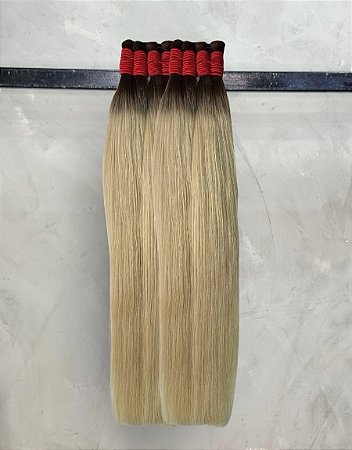 Cabelo Loiro Vietnamita Raiz Esfumada - 100g