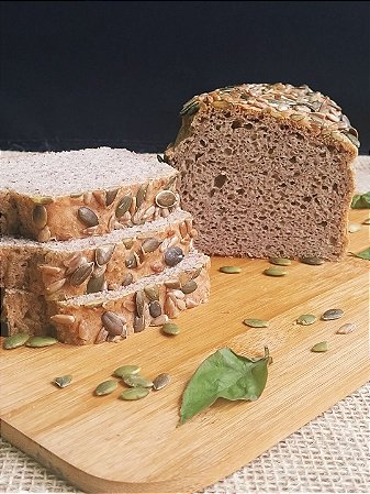 Pão de Trigo Sarraceno sem glúten