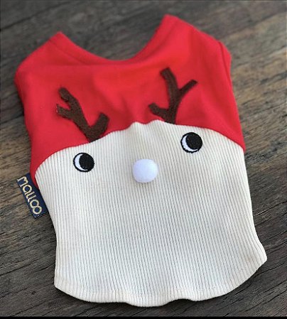 CAMISETA RENA NATAL