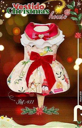 Vestido Christmas House
