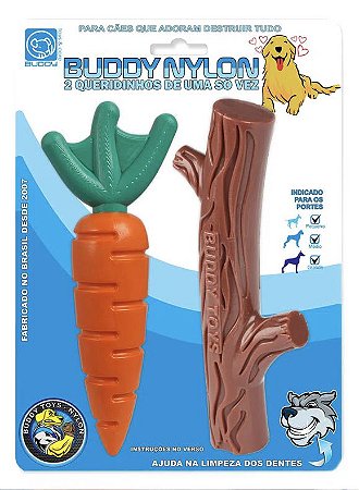 Cenoura e Graveto Buddy Toys Único