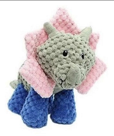 Brinquedo Triceratops Boredom Busterz Linha Dino - Pé Azul