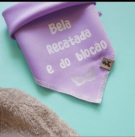 BANDANA BELA RECATADA E DO BLOCÃO
