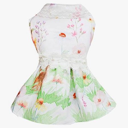 Vestido Coelho Aquarela