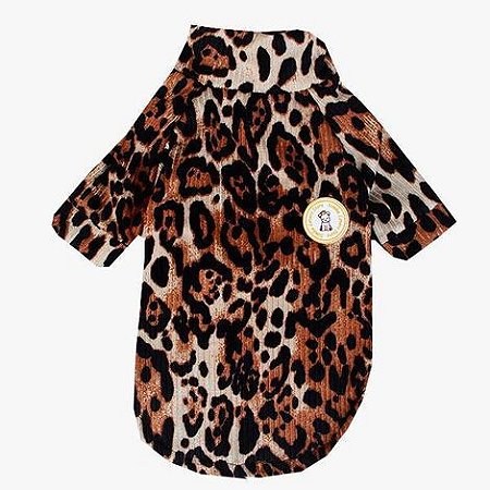 CAMISA CANELADA ONÇA