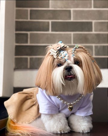 VESTIDO COLEGIAL CARAMELO