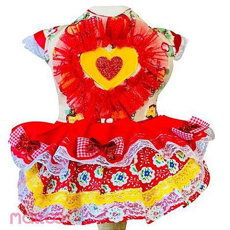VESTIDO MAÇA DO AMOR