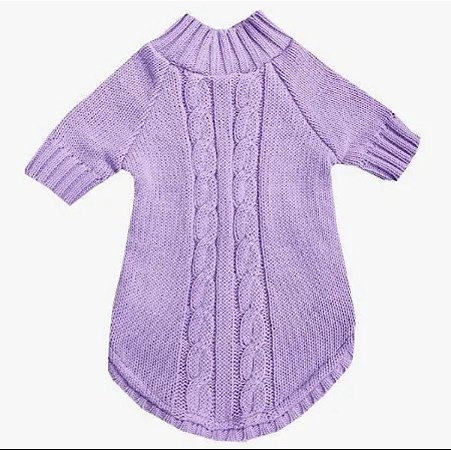 Blusa Tricô Pet Lilás