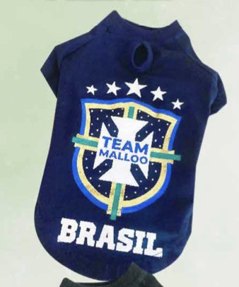 T SHIRT BRASIL AZUL PET