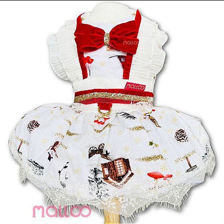 vestido princesa polo norte