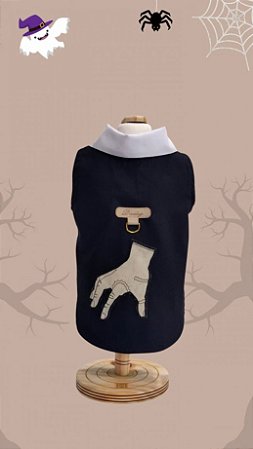 CAMISA PRETA/MÃOZINHA dudog