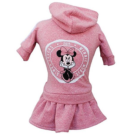 Esportivo minnie com capuz