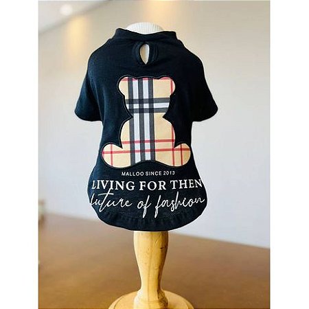 T shirt pet preta BULBERY