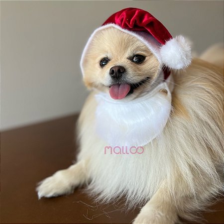 Touca Papai Noel com Barba