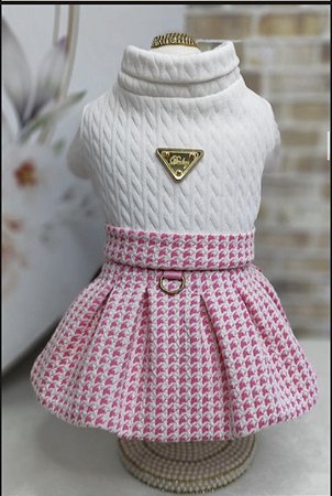 SAIA DELICATE PIED ROSA/BLUSA BRANCA