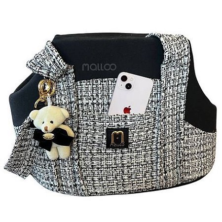Bolsa Tweed  PRETA