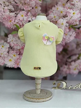 BABY LOOK CANDY AMARELA BB