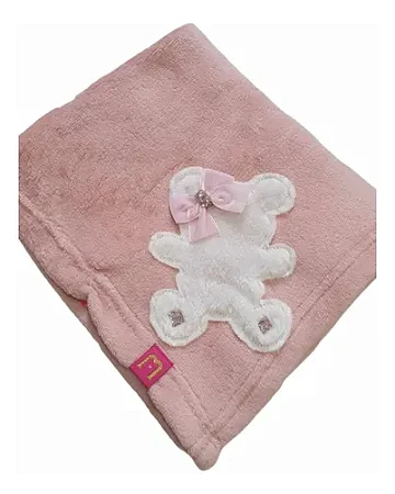 cobertor fleece  Rose