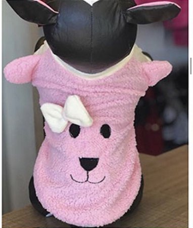 sueter urso rosa