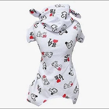 Macacão  Mickey 4 patas