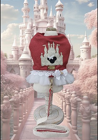 PEITORAL VERMELHO CASTELO