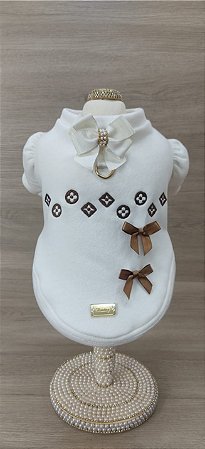 MOLETOM LAÇOS OFF WHITE Pré venda