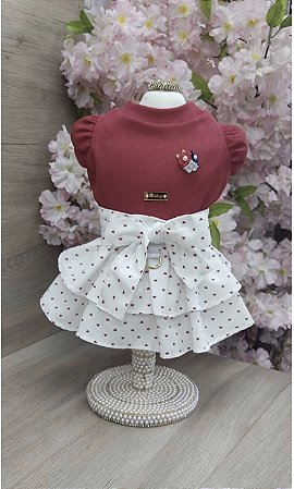 CORAÇÃO/BLUSA vermelho