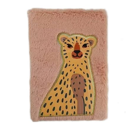 Caderno Peluciado - Leopardo