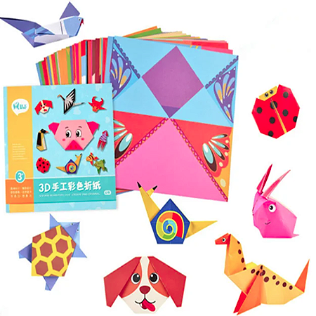 Livro de Origami para Crianças - Animais