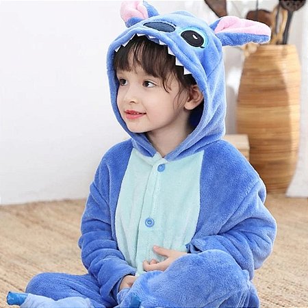 Pijama Macacão - Stitch