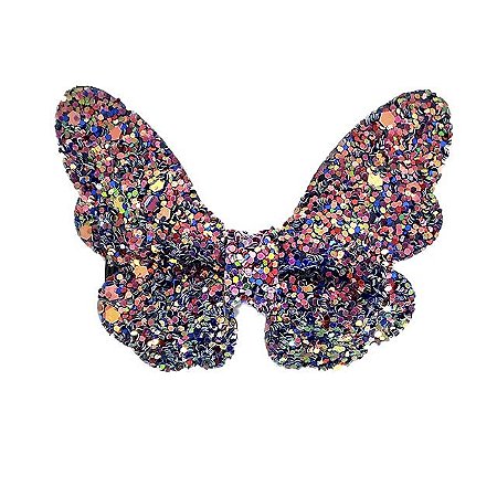 Presilha Borboleta Glitter